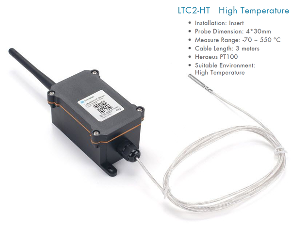 LHT52 Indoor LoRaWAN Temperature Humidity Sensor